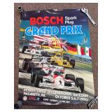 Lot of 4 identical Bosch Grand Prix posters