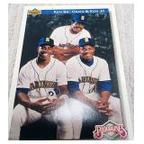 2 1992 Ken Griffey JR SR & Craig Griffey