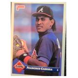 Lot Of 4 Francisco Cabrera 1993 DONRUSS Cards