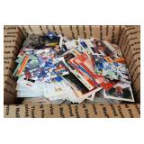 300 plus lot box of VTG Sports Cards