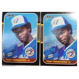 1987 Tony Fernandez Donruss 72