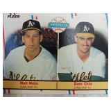 1988 Walt Weiss Dave Otto Fleer MLP RC #652