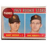 1969 Rookie All Stars Danny Breeden Dave Roberts