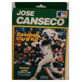 Jose Canseco Baseball Card Kit NIB Sealed 1989