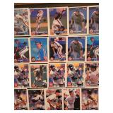 DONRUSS TOPPS 130+ Redsox METS GIANTS 1993 Cards