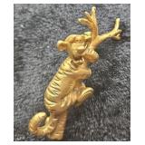 Vintage Disney Tigger Climbing Tree Brooch