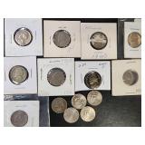 14 Mixed Jefferson Nickel Lot