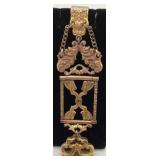Victorian 20g Gold Filled Watch Fob, Initialed RB