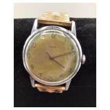 Vintage Timex Gold-Tone Expansion Band Watch
