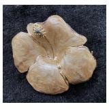 Hibiscus Flower Brooch