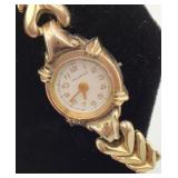Vintage Movado Ladies Watch Leaf Link Bracelet