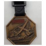 Vintage Manitowoc Speedshovel Key Fob Tag