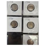 11 Buffalo & War Nickels Lot 1902ï¿½1944