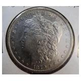 1879 Morgan Silver Dollar ï¿½ 90% Silver ï¿½ AU/MS GR