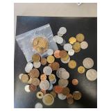 Large Lot of VTG & Antique Foreign Coins