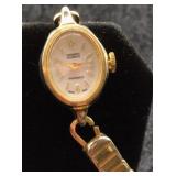 Vintage Gruen Swiss Gold-Tone Ladies Watch