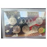 2000 Statehood Quarters Set Uncir Philly To Mass