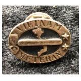 Vietnam Veteran Pin with Map Design