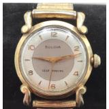 10k gold filled Vtg. Bulova menï¿½s wristwatch