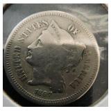 1867 Three-Cent Nickel ï¿½ Civil War Era