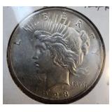 1923 Peace Silver Dollar Philly Mint 90% Silver