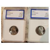 1995-S & 1996-S PR70 DCAM Nickels IGS