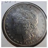1879 Morgan Silver Dollar ï¿½ 90% Silver AU/MS
