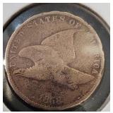 1858 Flying Eagle Small Cent Coin