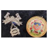 Sterling Masonic Pins