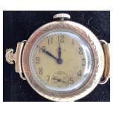 VTG Elgin Gold-Filled Ladies Watch w/ Stretch Band