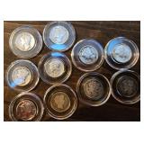 10 Silver Dimes ï¿½ Mercury & Barber Mix