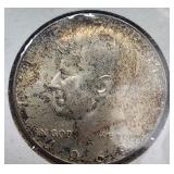 1969-D Kennedy Half Dollar 40% Silver Coin