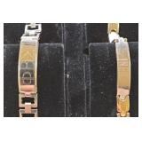 Vintage Speidel ID Bracelets Set of 2