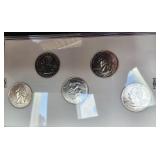 2000 Platinum Layered State Quarters COA Uncircul
