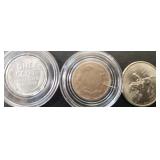 3 vTG Mixed Coins INC 1800s Buffalo Nickel