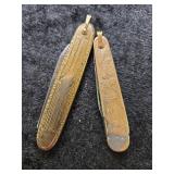 Gold-Filled Vintage Pocket Knife Pair