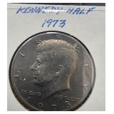 4 1973 & 74 Kennedy Half Dollars 1 1976 Proof Quar
