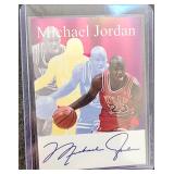 Michael Jordan Facsimile Auto Insert Card