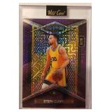 Steph Curry Wild Card Aluminations 8/10  Insert