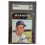 1971 Topps Willie Mays SGC 3