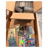 Mixed box of 100ï¿½s of 90ï¿½s NFL Cards -RC,M.Faulkï¿½