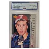 Signed 1995 UD Reid Ryan Card PSA Authentic