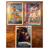 Topps Chrome RC lot of 3- Prince, Zimm, Pedro