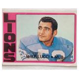 1972 Topps Mike Lucci High #302 Card
