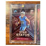 Amon-Ra St.Brown #ï¿½d lot of 2- /175 & /349 Lions