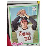 8 70s-80s Nolan Ryan Cards