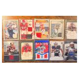 NFL Patch Cards lot of 10