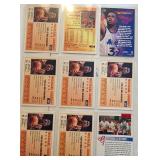Lot of 9 1990s Jordan/Magic/Shaq Cards