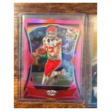 KC Chiefs Prizm T.Kelce /225 & X.Worthy RC /50
