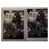 2 1997 UD Legends Auto Cards Alan Page